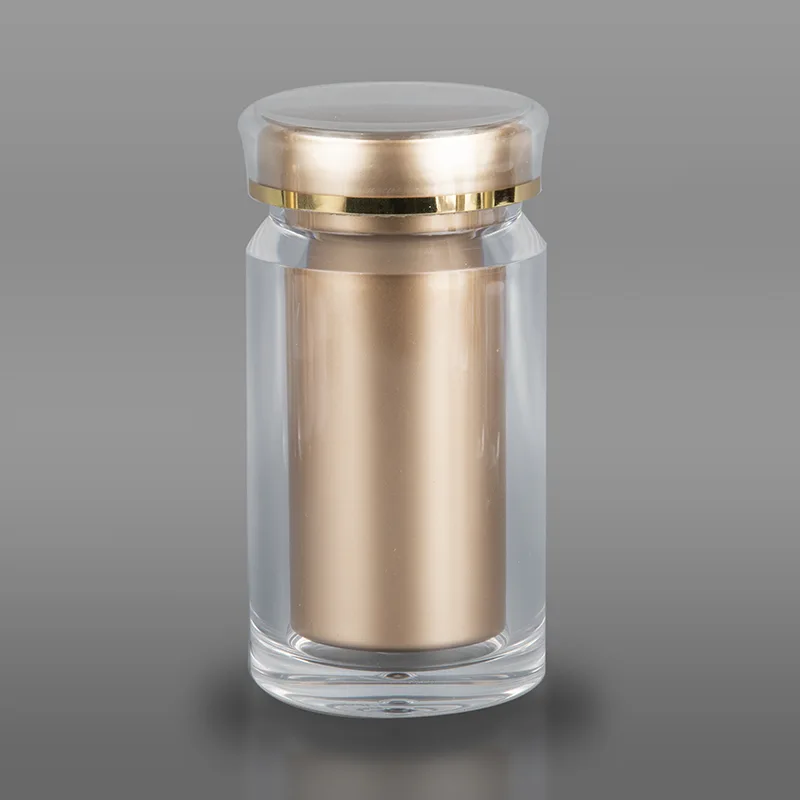 Bottiglie di supplemento per la salute acrilica per capsule